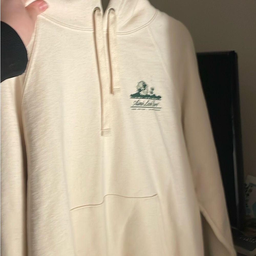 Aime Leon Dore Unisphere Cream Hoodie - Picture 3 of 9